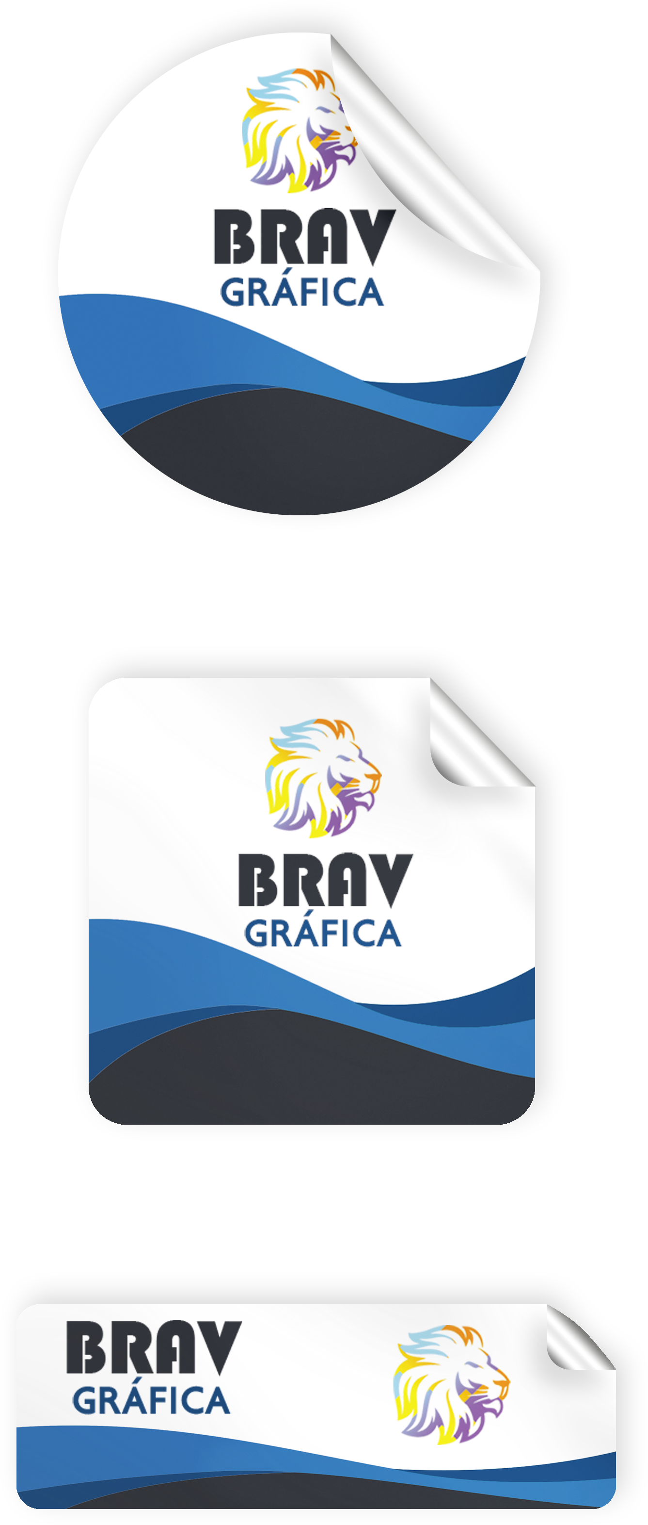 Adesivos e rótulos